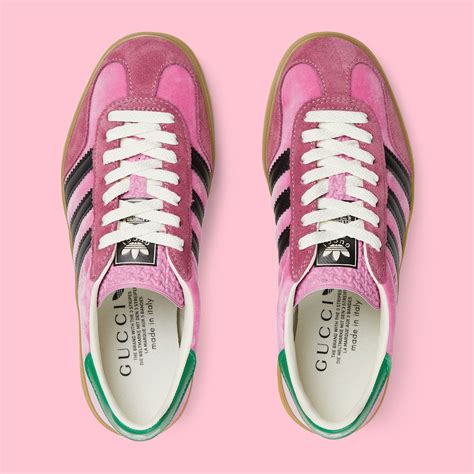 gucci x adidas pink|adidas x gucci sale.